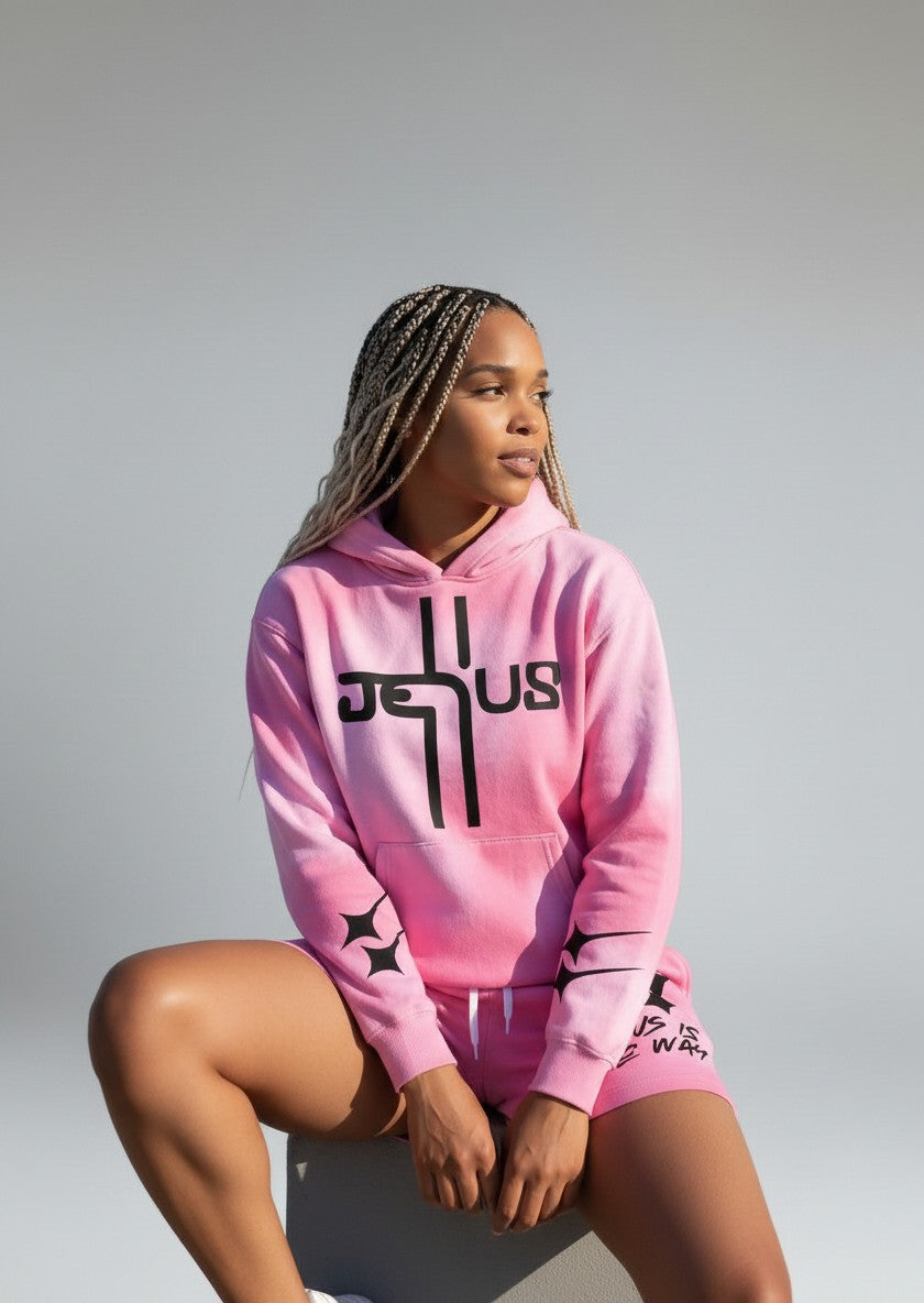 Jesus Is the Way Hoodie Set