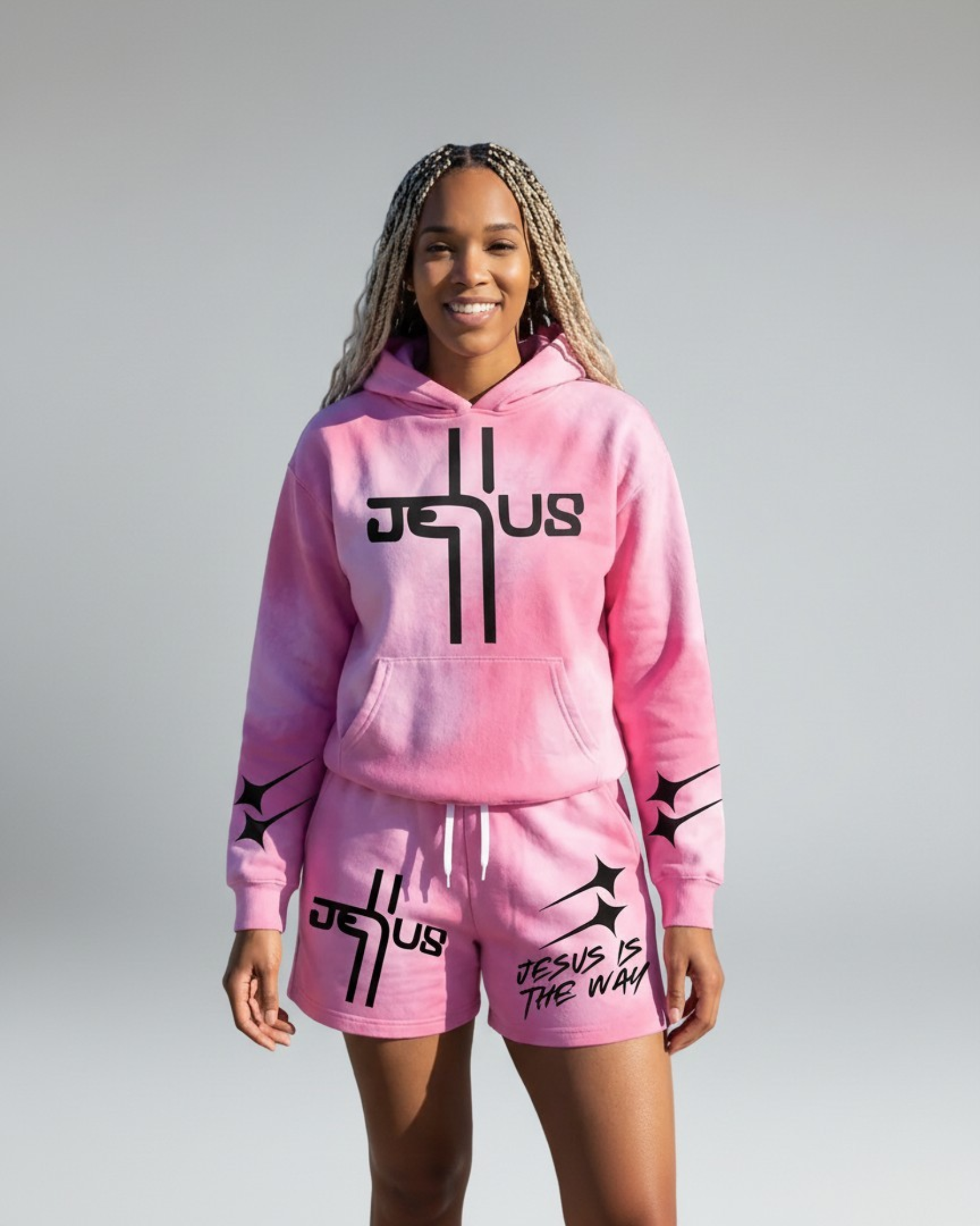 Jesus Is the Way Hoodie Set