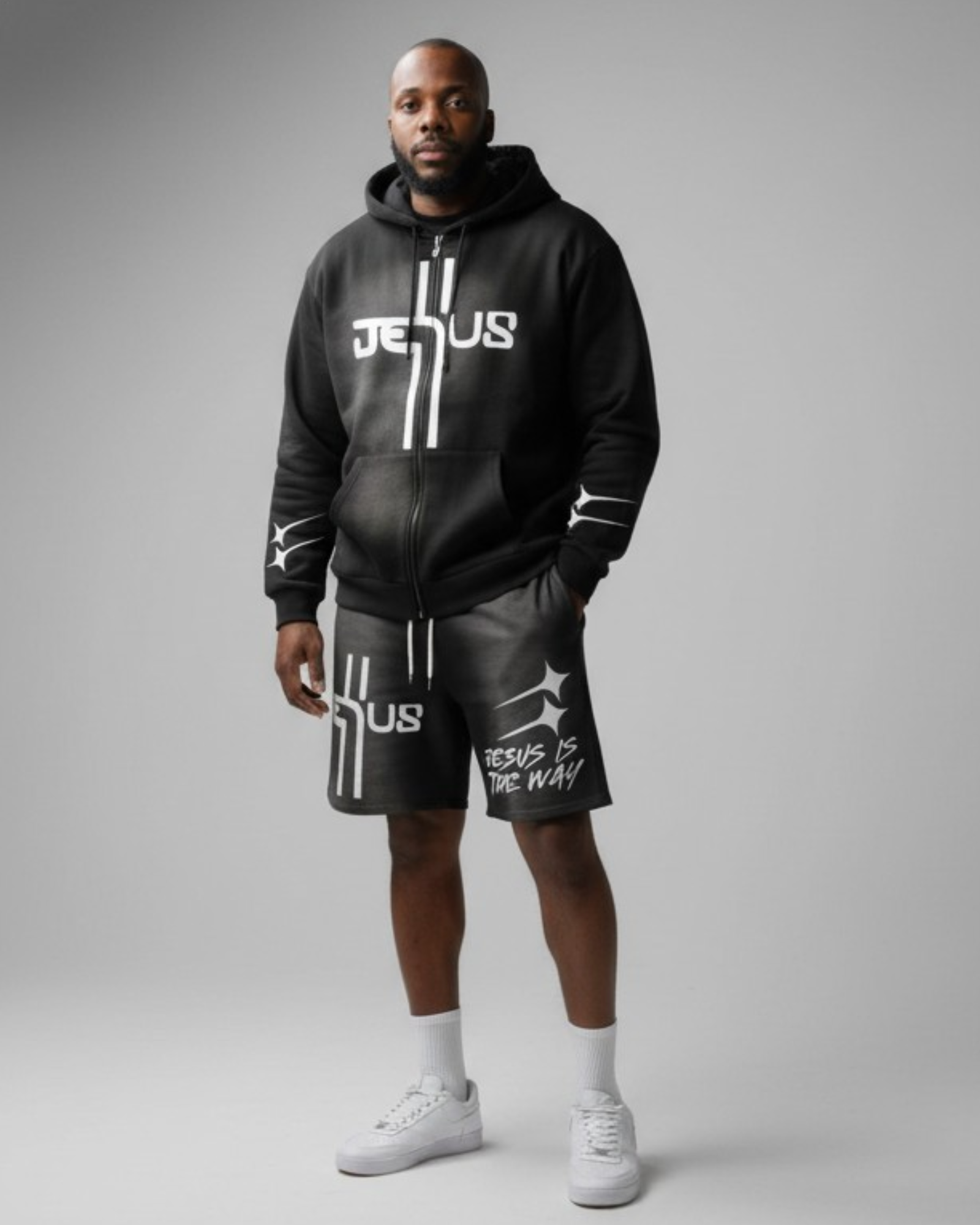 Jesus Is the Way Hoodie Set
